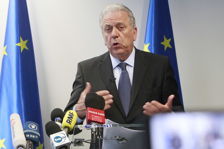 Това заяви на пресконференция днес еврокомисарят по вътрешните работи Димитрис