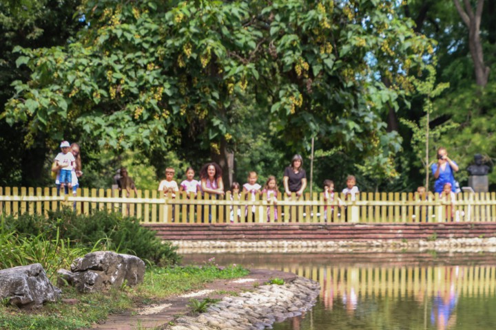 Поставените бариери на входовете откъм улица Незабравка до зала София