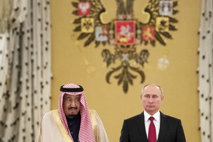 Саудитският крал Салман е уверил в това руския президент Владимир