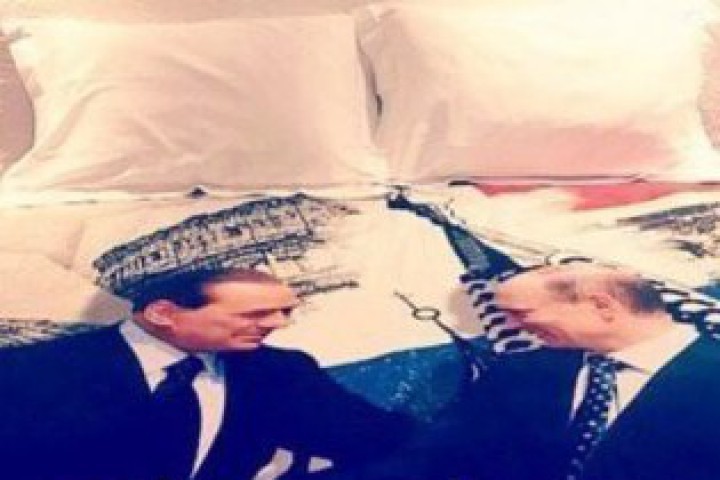 Берлускони е посетил Сочи на рождения ден на Путин на