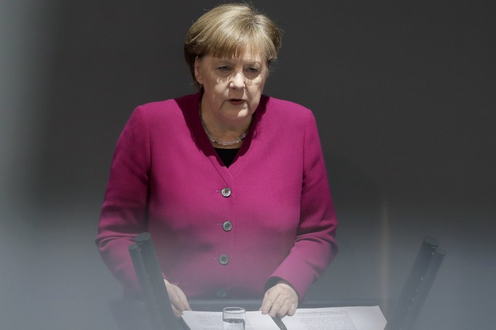 Това заяви днес германският канцлер Ангела Меркел в първата си